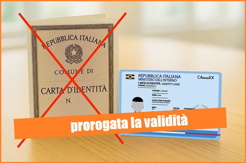 Prorogata la validità della carta di identità cartacea oltre il 3 agosto 2026.